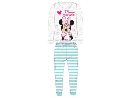 DÍVČÍ PYŽAMO DISNEY MINNIE MOUSE zelené (Velikost 110)