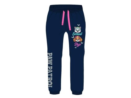 Dívčí tepláky Paw Patrol modré (Velikost 98)