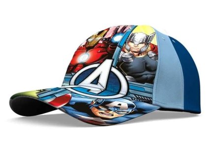 Chlapecká kšiltovka Avengers modrá (Velikost 52)