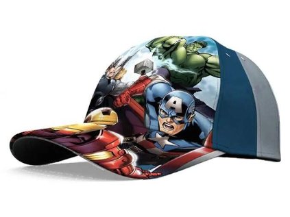 Chlapecká kšiltovka Avengers šedá (Velikost 52)