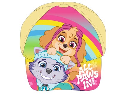 Dívčí kšiltovka Paw Patrol Skye a Everest (Velikost 52)