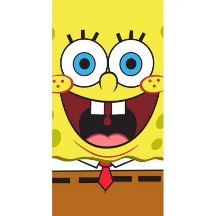 Osuška Sponge Bob Face > varianta Osuška Face