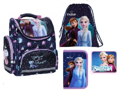 ZVÝHODNĚNÝ ŠKOLNÍ SET S AKTOVKOU DISNEY FROZEN II. 3 KS AKTOVKA FROZEN LEDOVÉ KRÁLOVSTVÍ > varianta 5-1122-03