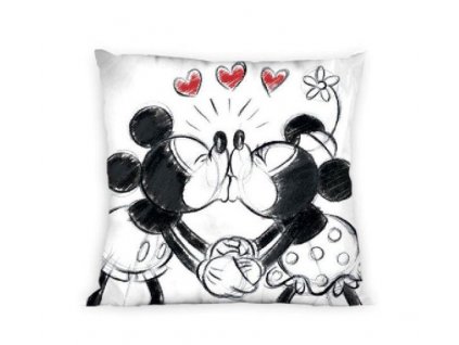 FARO Povlak na polštářek Mickey a Minnie láska 40-40 > varianta povlak Minnie 048