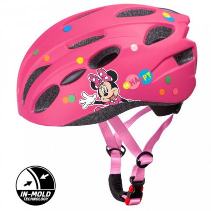 Cyklistická helma přilba in mold Minnie Mouse > varianta Minnie Mouse 59072