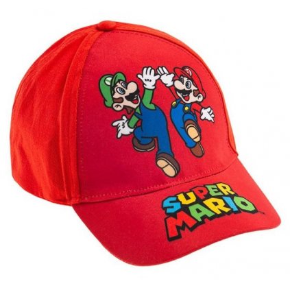 KŠILTOVKA SUPER MARIO > varianta 39372 červená