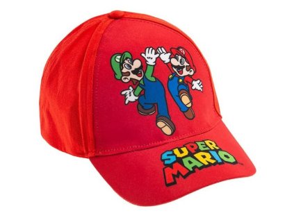 KŠILTOVKA SUPER MARIO > varianta 39372 červená