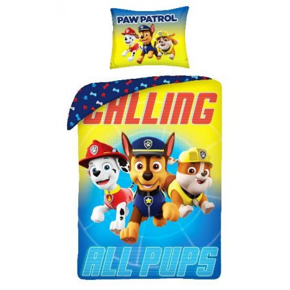 Povlečení Paw Patrol Tlapková Patrola > varianta 01 - 0382-calling