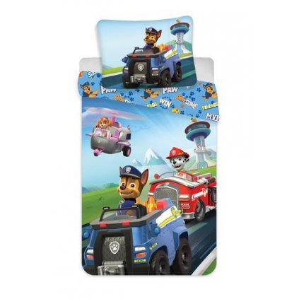 JERRY FABRICS Povlečení Paw Patrol Tlapková Patrola PP259 > varianta 01 - 259