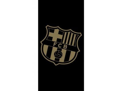 Carbotex Osuška FC Barcelona Gradient Black > varianta osuška Gradient Black