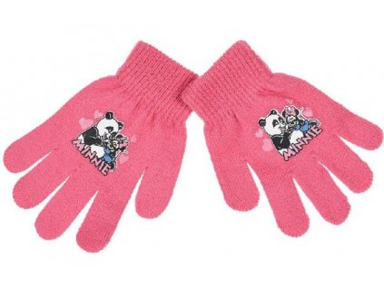 rukavice Minnie > varianta 01-4000 růžové