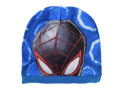 čepice Spiderman > varianta 03-4068 modrý lem
