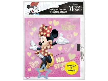 29527 65359 denik svitici ve tme se zamkem disney minnie mouse