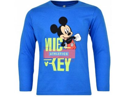 Tričko Mickey Mouse dlouhý rukáv > varianta 8865 modré