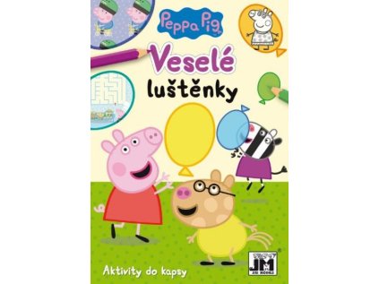 Aktivity do kapsy Prasátko Peppa Pig Veselé luštěnky > varianta 001-Veselé luštěnky