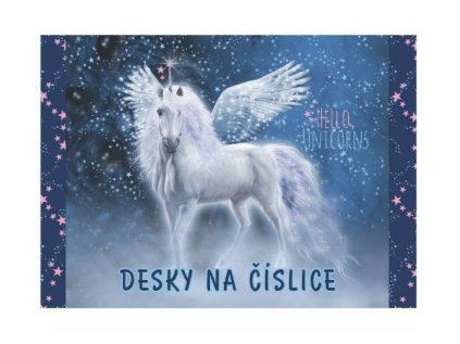 Karton P+P Desky na číslice Unicorn Jednorožec Kůň > varianta U-16121