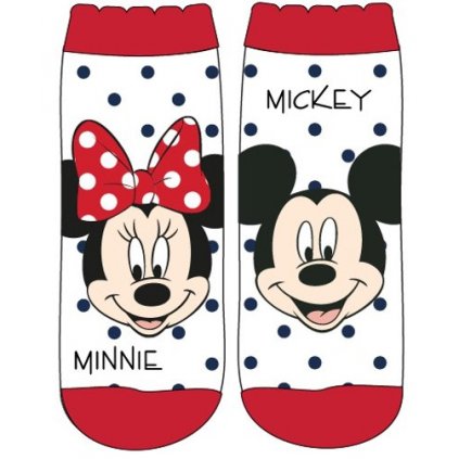 ponožky Minnie > varianta 25666 - červené