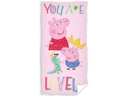 osuška Peppa Pig Prasátko Pepina Lovely Pig