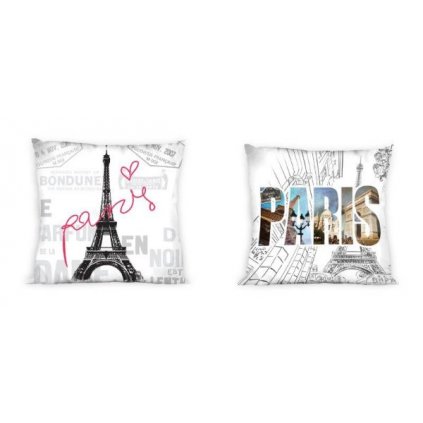 Oboustranný povlak na polštář Paris Paříž > varianta povlak Paříž