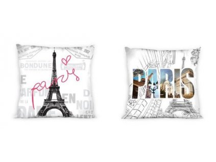 Oboustranný povlak na polštář Paris Paříž > varianta povlak Paříž