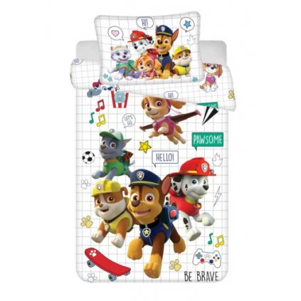 JERRY FABRICS Povlečení do postýlky Tlapková Patrola Paw Patrol PP1071 baby