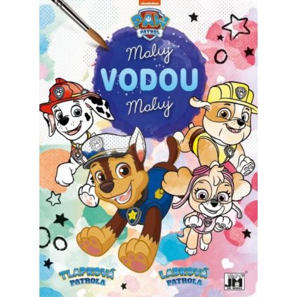 Tlapková Patrola Maluj vodou Omalovánka vodová Paw Patrol > varianta 04