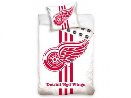 Hokejové povlečení NHL Detroit Red Wings White > varianta Detroit Red Wings White