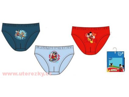 slipy Mickey Mouse 3 pack v krabičce > varianta 01 > 6-8let