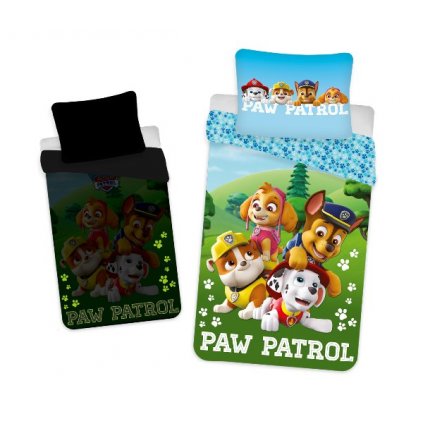 JERRY FABRICS Povlečení Paw Patrol PP203 svítící 140-200, 70-90