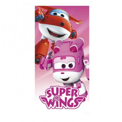 Osuška Super Wings pink > varianta Super Wings pink