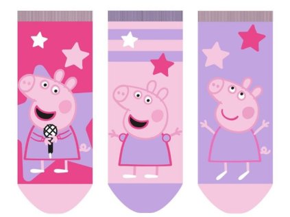 SADA 3 KS PONOŽKY PEPPA PIG > varianta 386-7 > 27-30