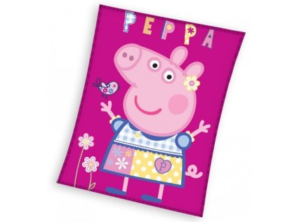 Fleece deka Peppa Pig Prasátko Peppa Modelka