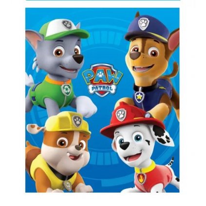 Fleece deka Paw Patrol Tlapková Patrola štěňata > varianta deka 1311