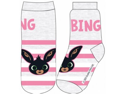 Ponožky Veselý Zajíček Bing > varianta 10679 - šedé > 31-34