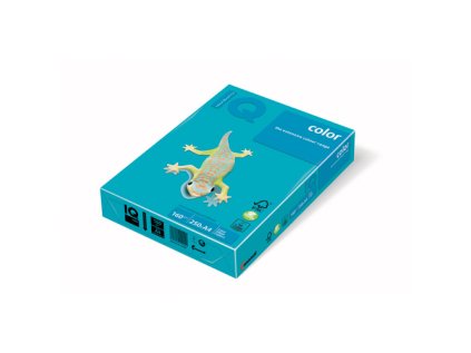 kopirovaci papir a4 iq 160g color azurove modry