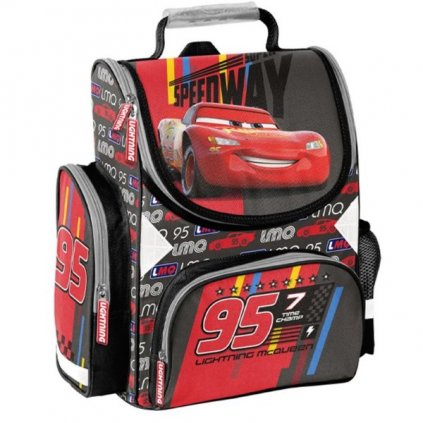 Školní batoh aktovka Auta Cars MCQueen Speedway vhodná i pro prvňáčky > varianta C-239-01