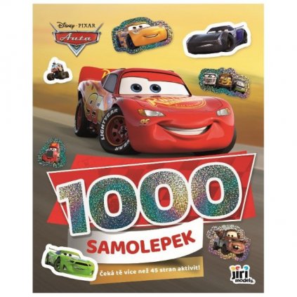 Jiri Models 1000 samolepek s aktivitami Auta Cars samolepky > varianta 0161