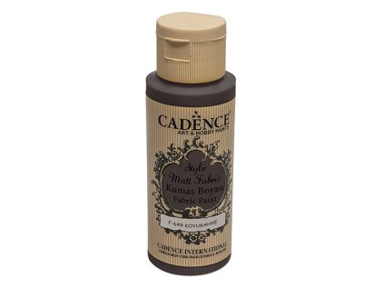textilni barva cadence matt tm hneda 59 ml
