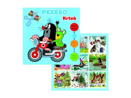 pexeso akim krtek s maxi kartickami