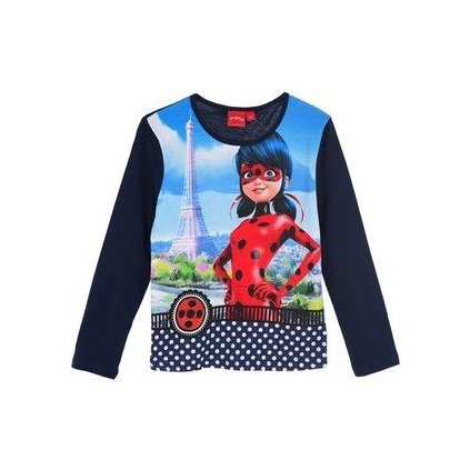 Tričko Kouzelná Beruška Lady Bug dlouhý rukáv > varianta 1061 tm. modré > 104