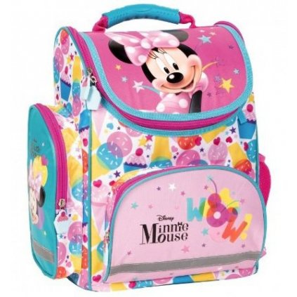 Školní batoh taška aktovka Minnie - vhodná i pro prvňáčky > varianta M-717-01