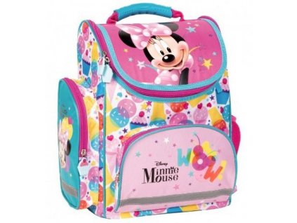 Školní batoh taška aktovka Minnie - vhodná i pro prvňáčky > varianta M-717-01