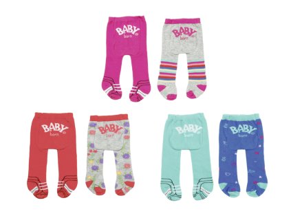 BABY born® Punčocháče (2 ks), 3 druhy