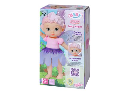 BABY born Storybook Fialková víla, 18 cm