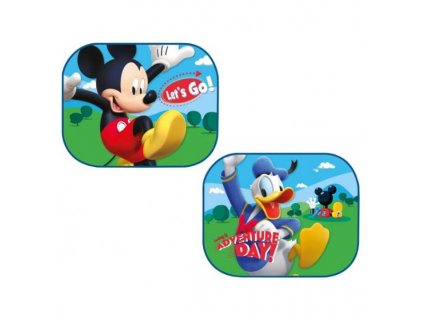Stínítka do auta clona Mickey a Donald 2ks > varianta Mickey a Donald