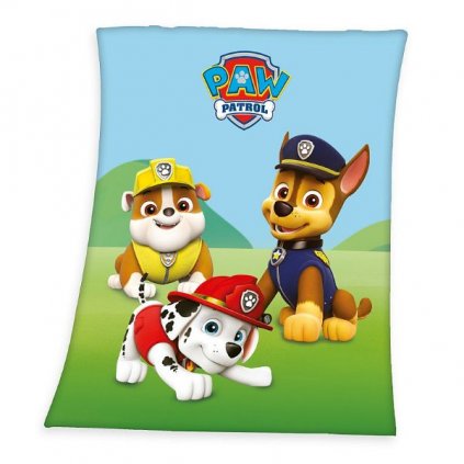 HERDING Fleece deka Tlapková Patrola Paw Patrol 130-160 > varianta deka 2201