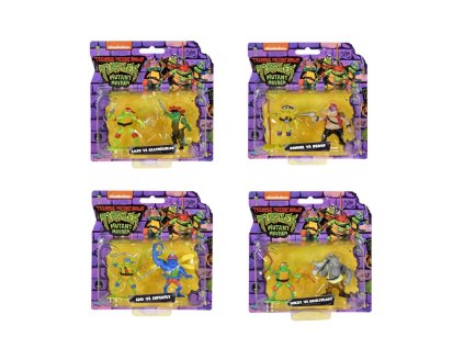 Teenage Mutant Ninja Turtles - Minifigurky želvy NINGA, 2 ks v balení, asst.