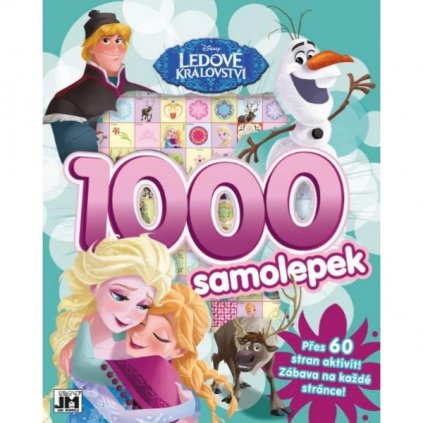 Jiri Models Ledové království 1000 samolepek s aktivitami Frozen > varianta 001-+samolepky-1000