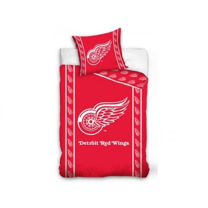 Hokejové povlečení NHL Detroit Red Wings Stripes > varianta Detroit Red Wings Stripes