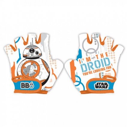 Cyklorukavice RUKAVICE na kolo pro děti star wars BB8 59039 > varianta star wars BB8 59039